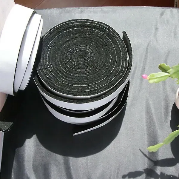BBQ Smoker Gasket Tape, Self-Adhesive Heat-Resistant Fibre Door and Lid Seal for Grills, Ovens and Smokers, 2 cm x 3.6 m — image 3