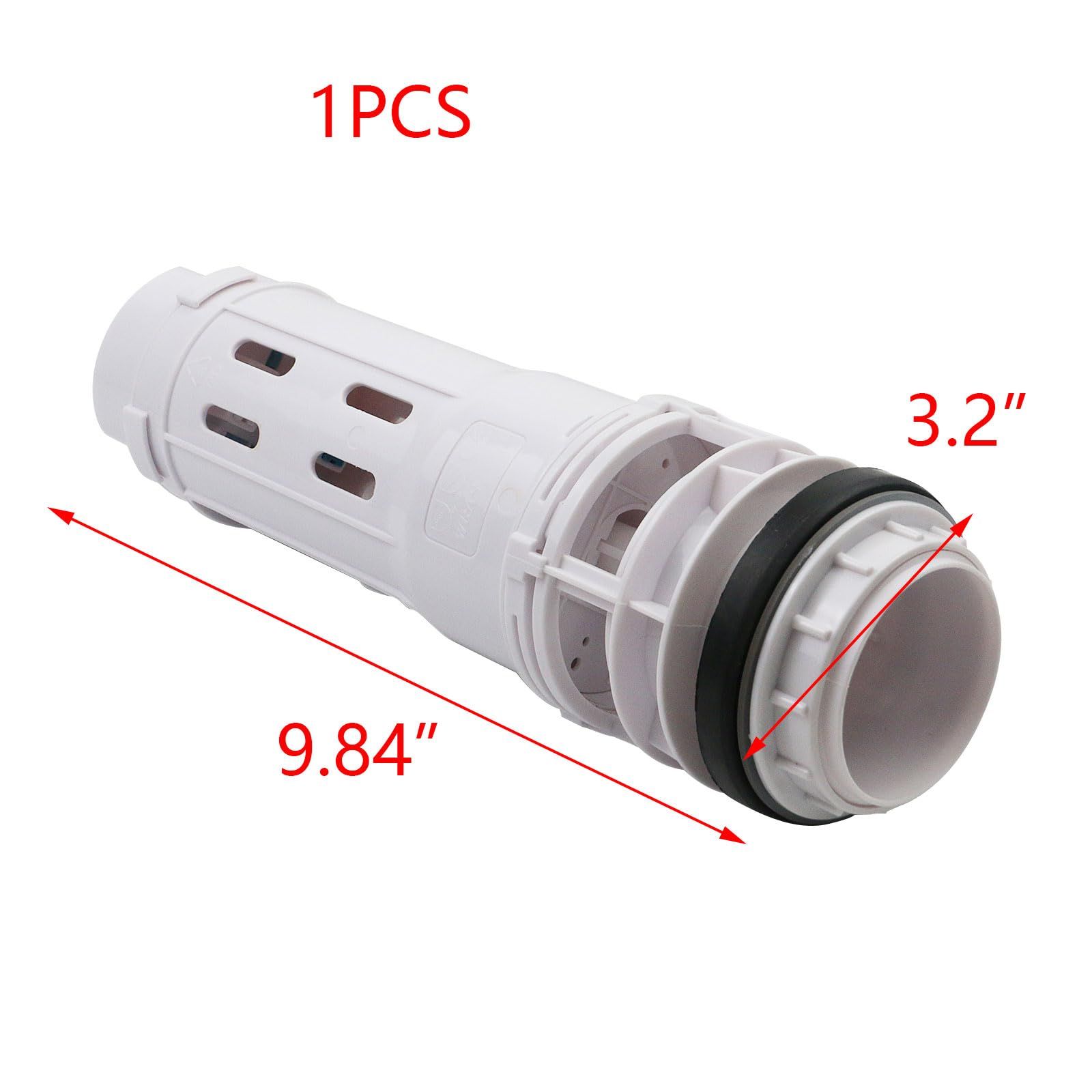 T Tulead 9.84 Inch Height Dual Flush Valve Toilet Tank Parts for Two-Piece Toilet โ image 3