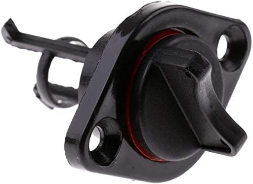 25mm 1'' Black Nylon Marine Yacht Drain Plug Bung Socket Sailing Fishing Boat Captive Screw & for Dinghy Kayak Canoes Boats Stop Water Infiltration — image 5