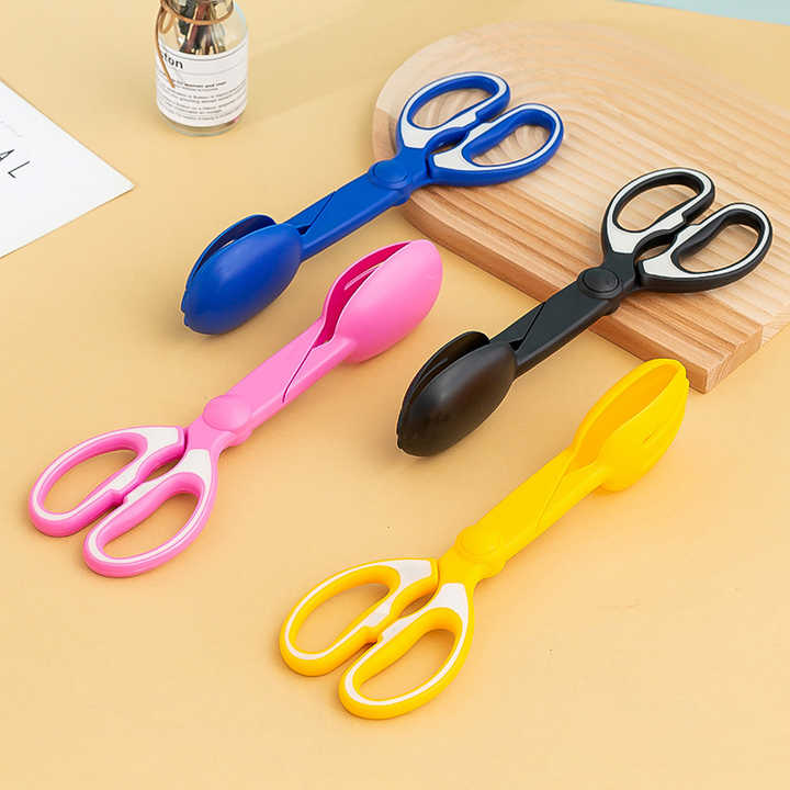 2 Pcs Yellow Pet Poop Scooper with Long Handle - Durable Plastic Waste Picker for Dogs and Cats β image 2