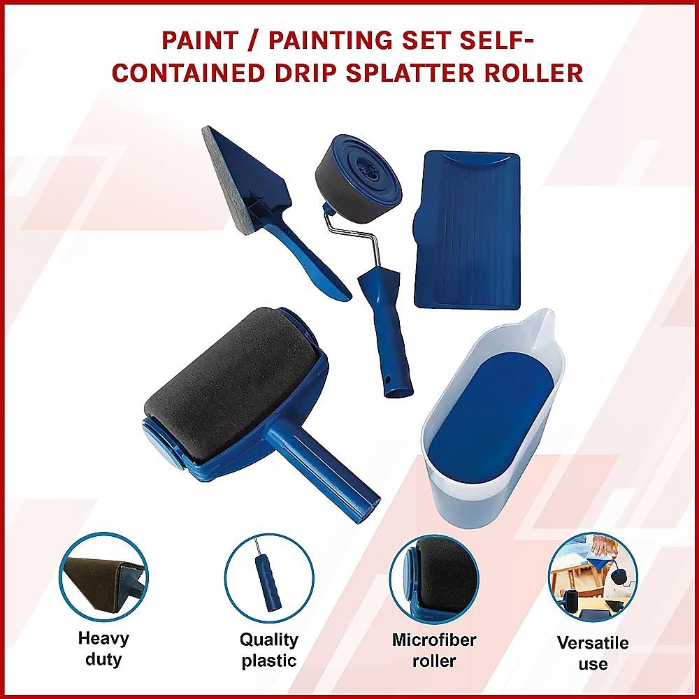 Paint / Painting Set Self-Contained Drip Splatter Roller — image 3