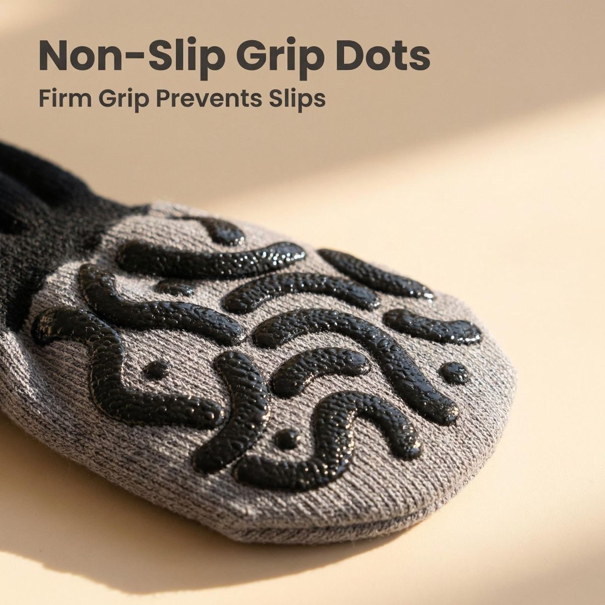 Anti-Slip Dog Socks with Adjustable Velcro, Non-Slip Grip Paw Protector for Indoor Floors & Outdoor Walks, Soft Breathable Pet Booties with Reflective Strips — image 2