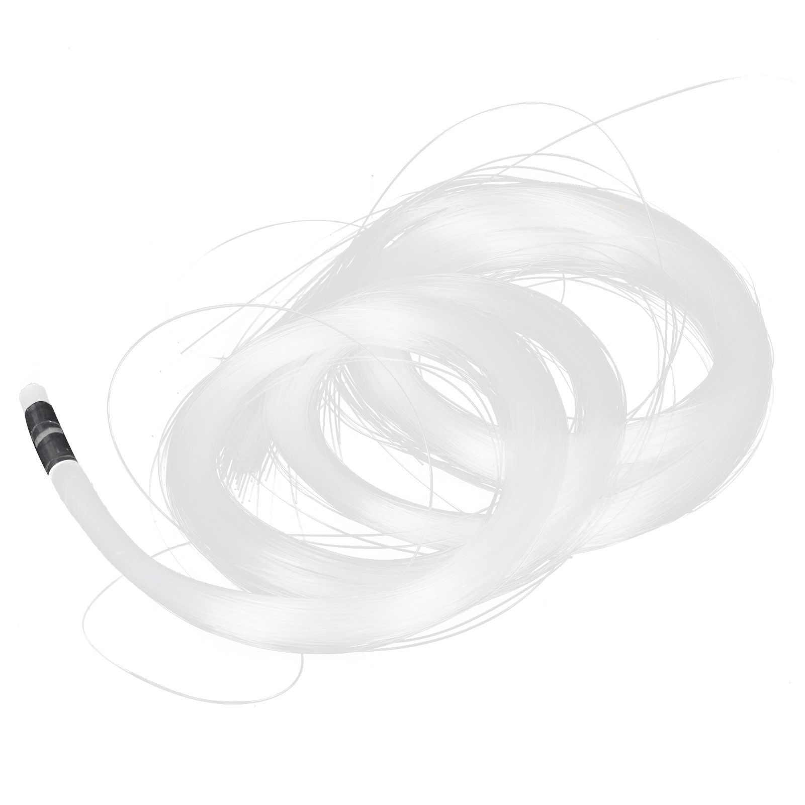 200Pcs 3 Meters Optical Fiber Cable PMMA Plastic Glowing Optical Fiber Curtain Decoration — image 5