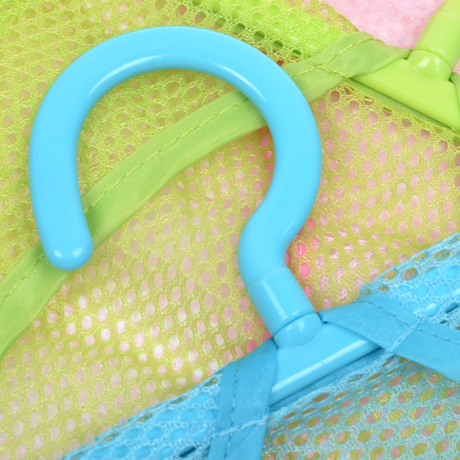 3 Pack Multifunctional Pouch Set - 29x24cm - Blue Pink Green - Versatile Storage Solution — image 2