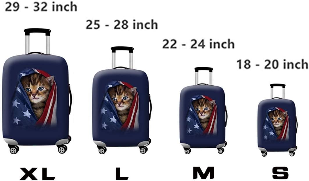 Suitcase Protective Bag Luggage Suitcase Cover Fits 18-32 Inch Suitcases Cat B XL — image 2
