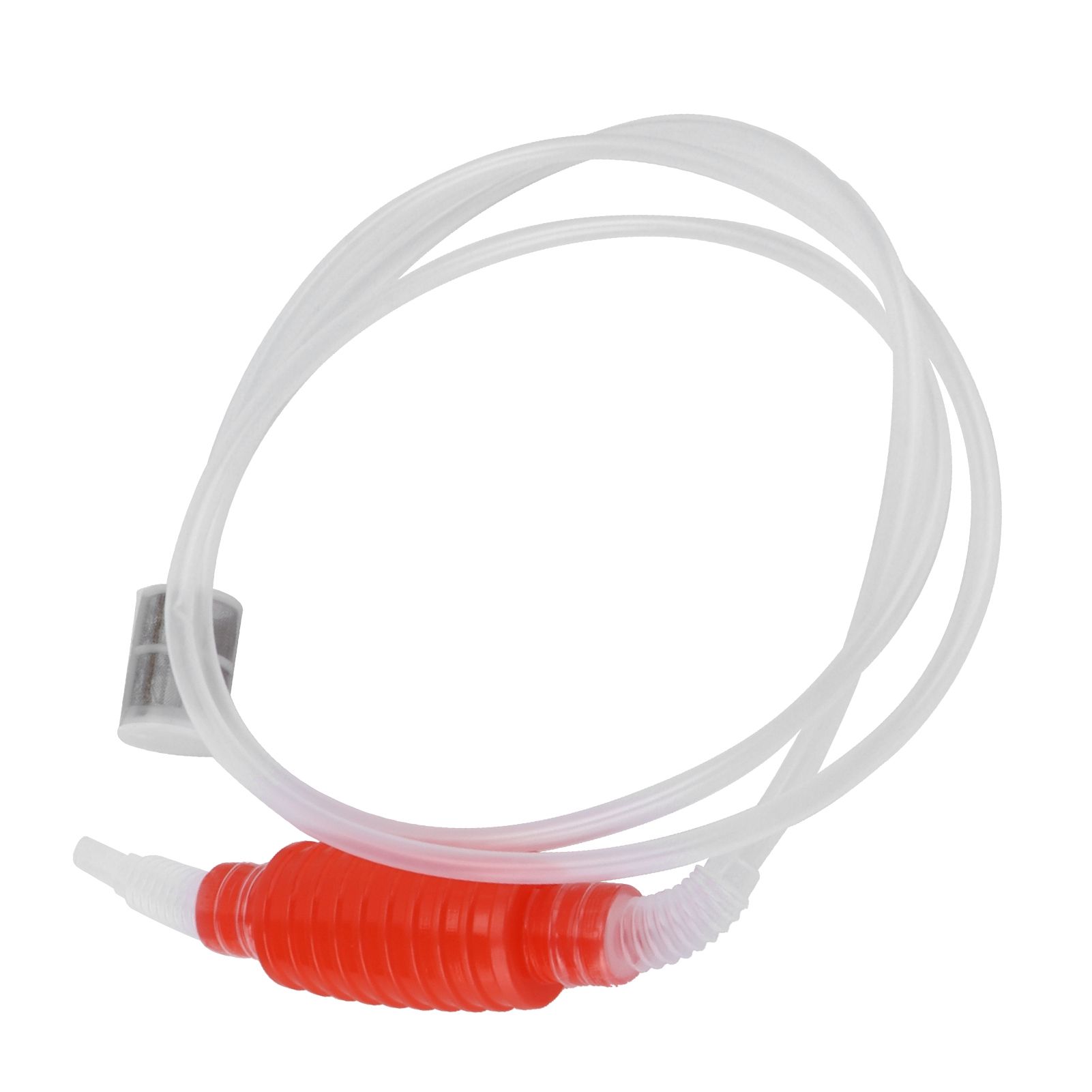 Homebrew Siphon Hose Manual Soft Plastic Syphon Tube Wine Beer Making Brewing Equipment ToolRed — image 3