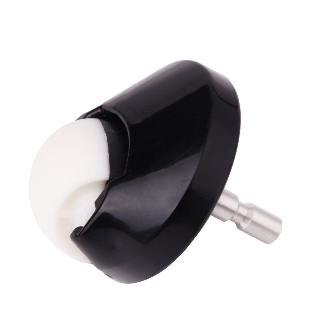 2pcs Compatible for F9 Sweeping Robot Accessories Wheel Universal Wheel Front Wheel Universal (Color: Black Wheel) โ image 3