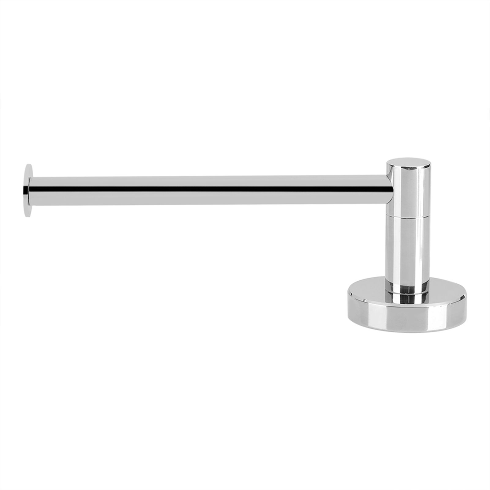 304 Stainless Steel Bathroom Paper Roll Holder Wall Mounted Rack Toilet Accessory Attachment — image 2