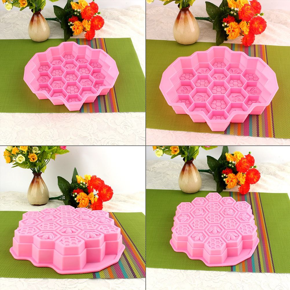 Soap Mold Silicone Loaf Baking Cookie Cake Tray Candle DIY Candy Chocolate Mould — image 5