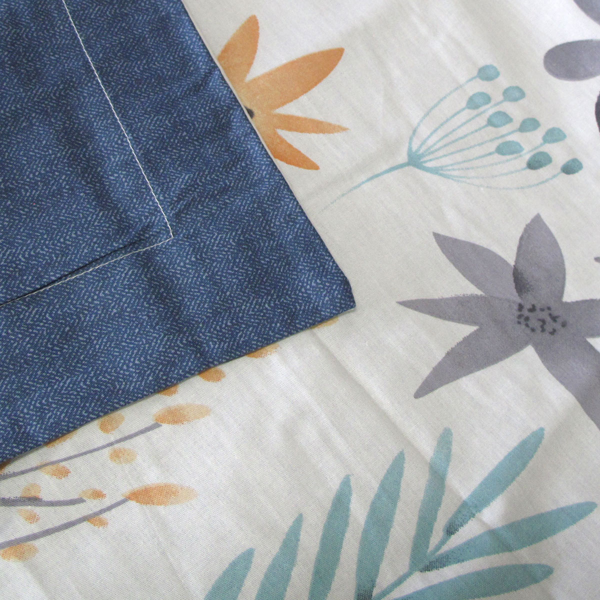 300TC Adriana Reversible Cotton Quilt Cover Set Queen โ image 3