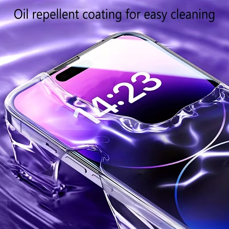 iPhone 14 Plus - 5 packs of high-definition protective film cases — image 5