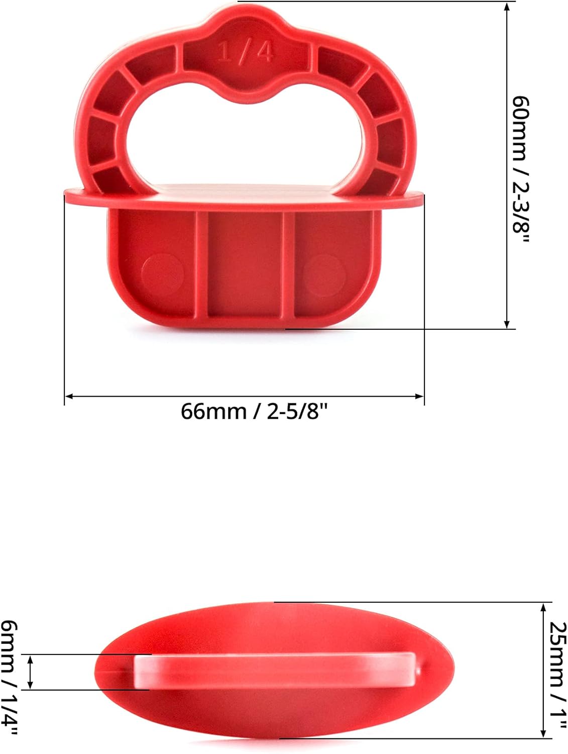Deck Board Jig, 12 Pcs 1/4" Gap Deck Board Spacer Rings for Pressure Treated, Composite, PVC, Plank — image 6