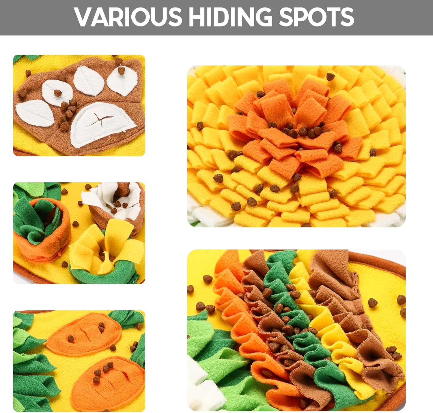 CARLA HOME Snuffle Interactive Feeding Mat Toy for Dogs & Pets — image 6