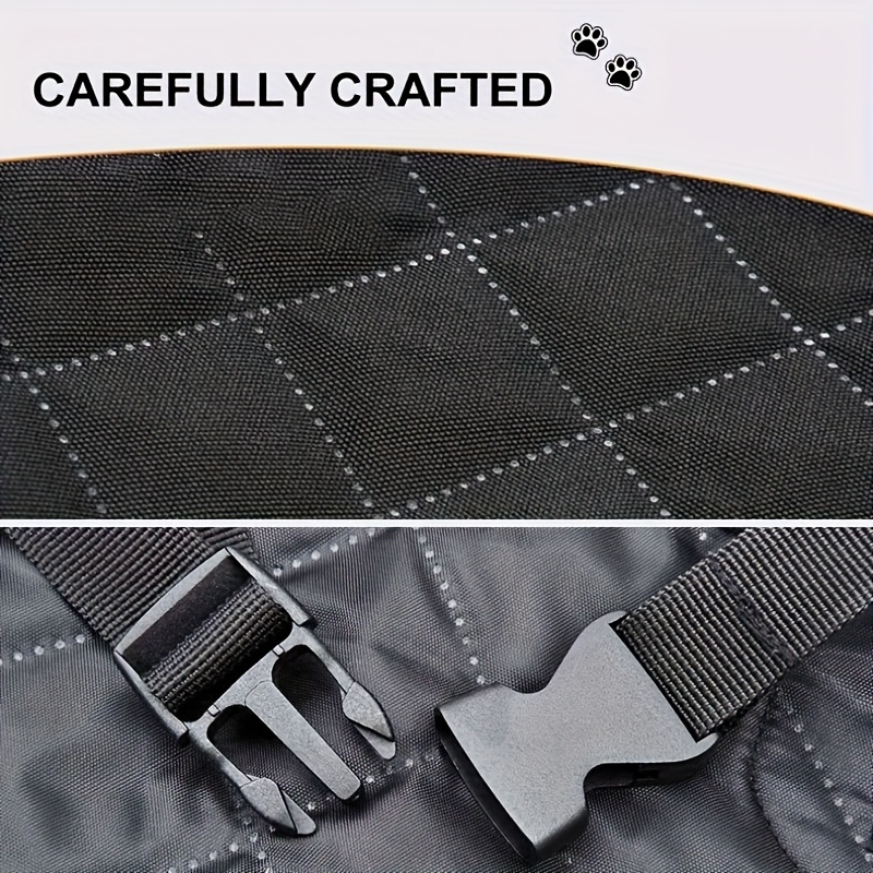 Dog Car Seat - Car Pet Travel Carrier, Durable Fabric, Adjustable Straps, Suitable for Long Drives, Essential for Safe Dog Travel, Ideal for Small to โ image 3