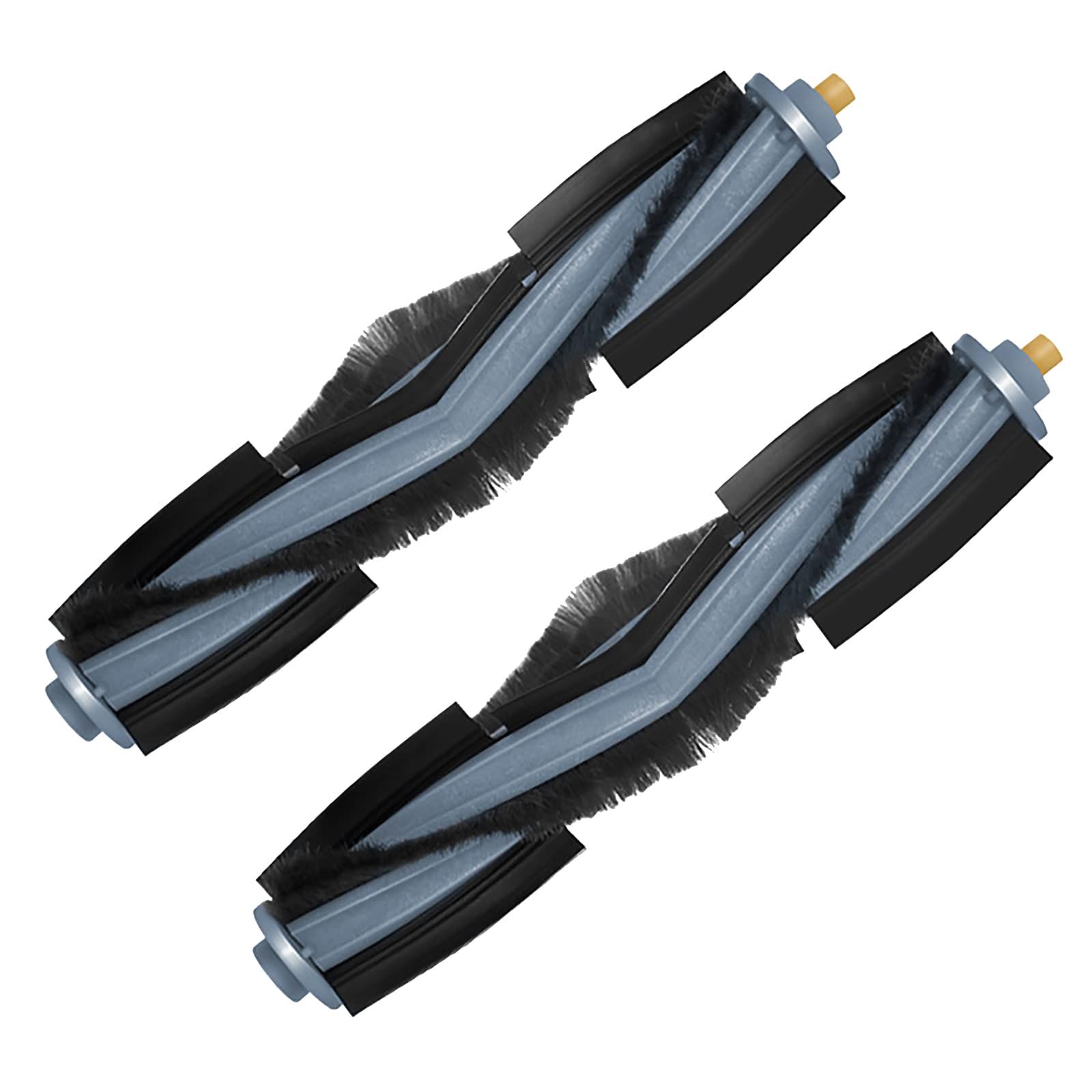 2 Pack Replacement Roller Brushes Compatible for Robot Vacuum Accessories Main Brush Replacement Parts