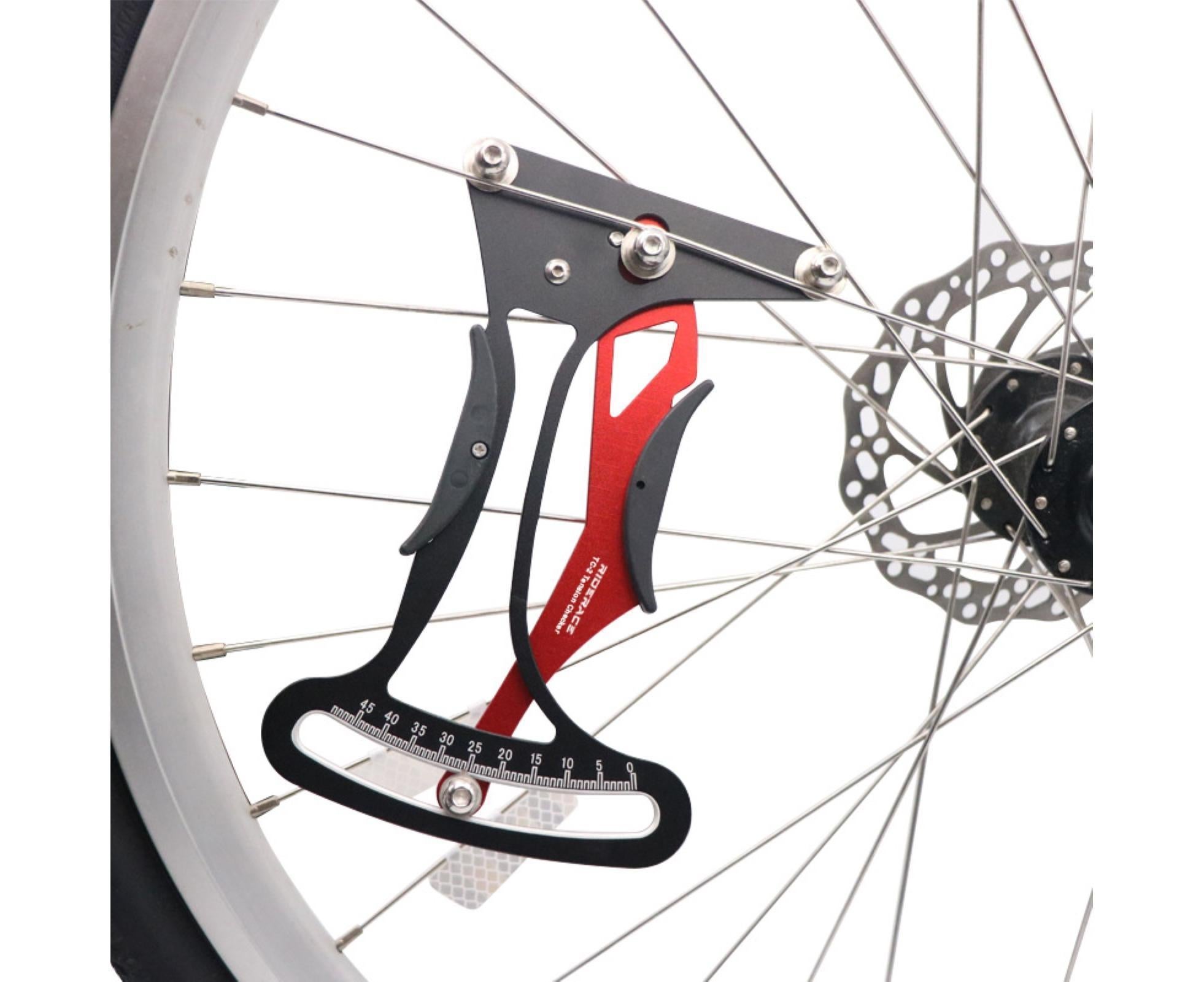 Professional Wheel Spoke Meter Precise Calibration Labor-Saving CNC Process Aluminum Alloy Spoke Tension Meter Cycling Supplies - Black โ image 4