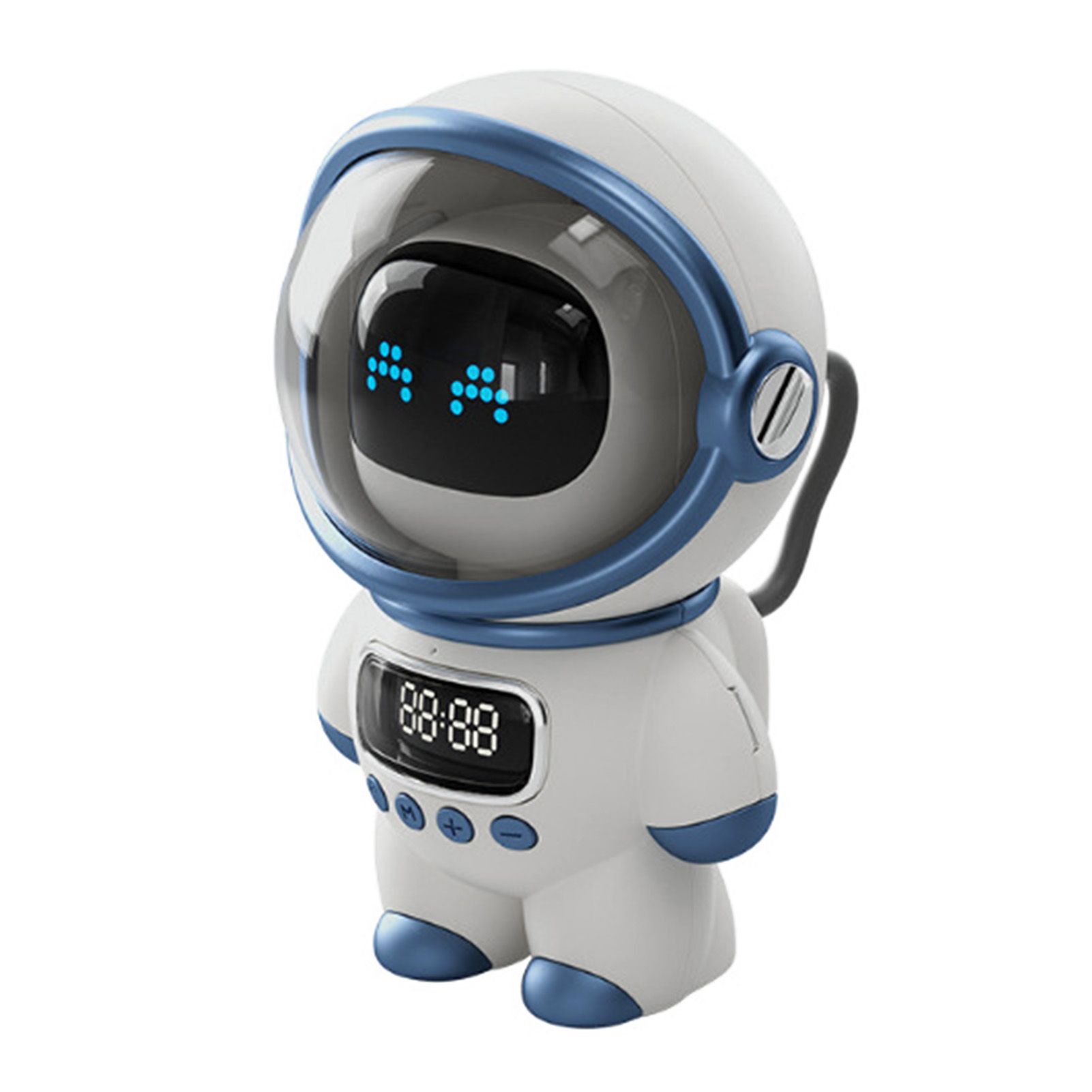 The Astronaut Speaker AI Intelligent Voice Bluetooth Speaker Clock Small Night Light Birthday Gift White โ image 3