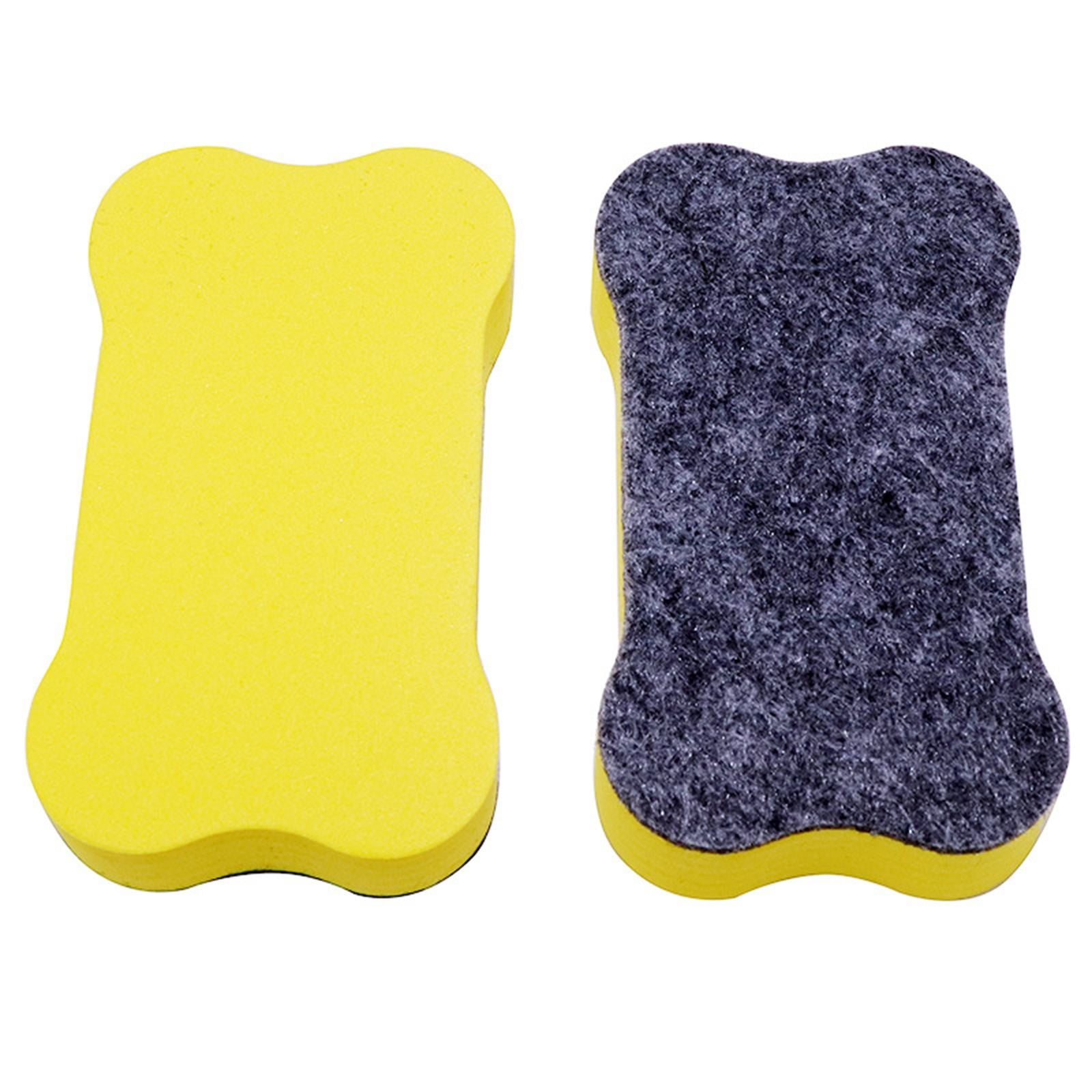 Magnetic Blackboard Eraser Green Whiteboard Dry Eraser Bone Shape Suitable for Scho-ǒls Homes and Red Yellow Blue and One Size Green — image 5