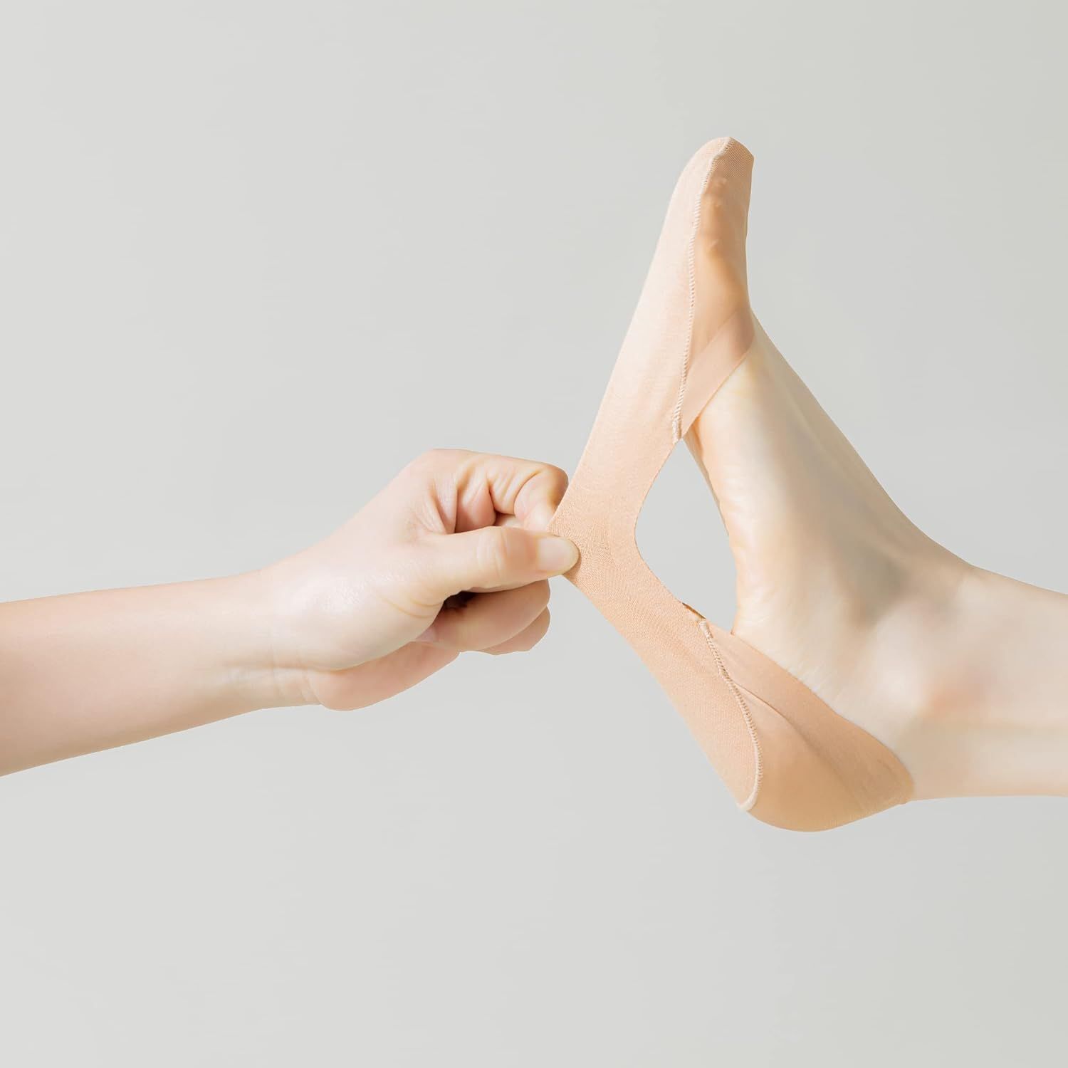 No Show Socks or lats Heels Pumps Loers Low Cut Non-Slip Invisible Liner Socks or Women by โ image 5