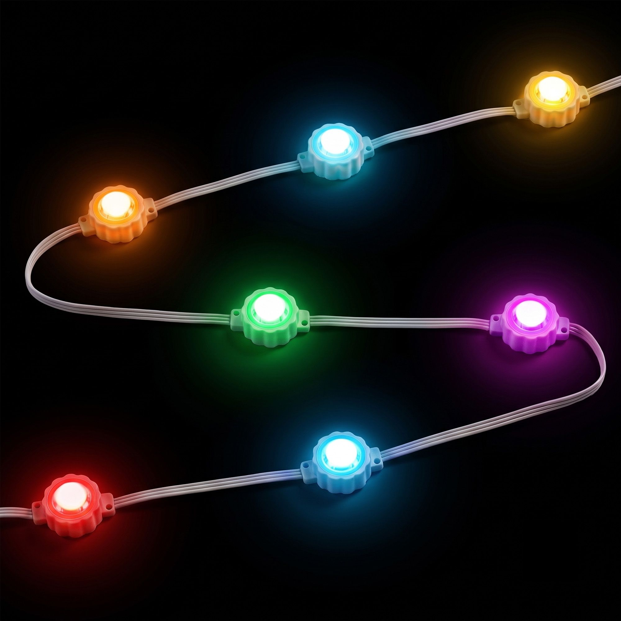 Jingle Jollys 15M Christmas Lights Permanent String Eaves Light 36 LED Decoration — image 2
