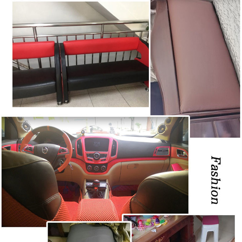 Self-Adhesive Repair Patch Faux Leather 50x138 cm Dark Brown โ image 6
