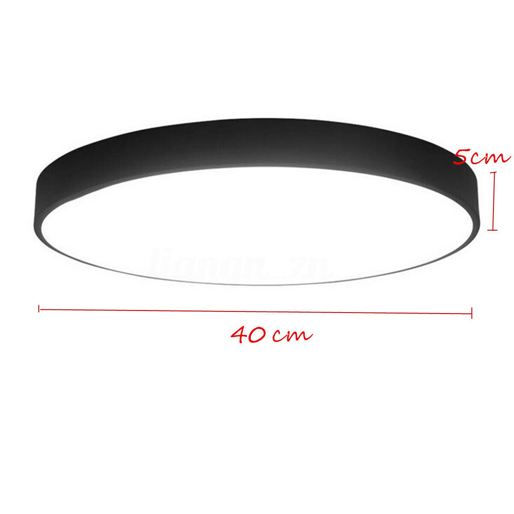 40CM LED Ceiling Light Modern Surface Mount Flush Panel Downlight Ultra-thin — image 2