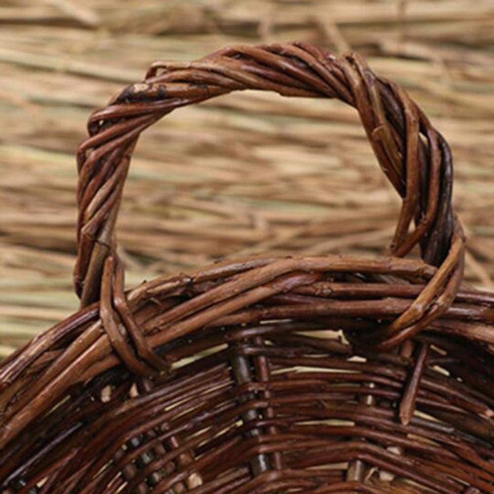 Hanging Flower Pot Plant Basket Wall Decoration Wall Hanging Plant Pots Basket Hanger Hanging Planters for Garden Wall Decor — image 6