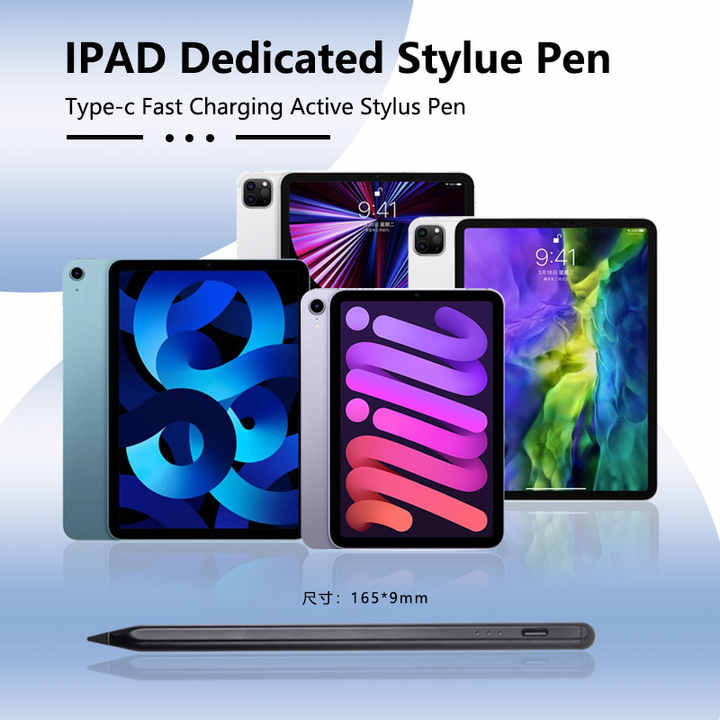 Pink Stylus Pen for iPad (2018 & Later) - Tilt Pressure, Magnetic Attachment, LED Battery Indicator, Type-C Rechargeable โ image 3