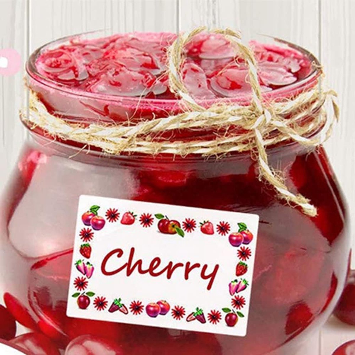 250 pieces - 5*3 cm - Label - sticker - Jam labels for jars - food freezer labels - self-adhesive jam jar labels - decorative removable sticky jam jars โ image 6