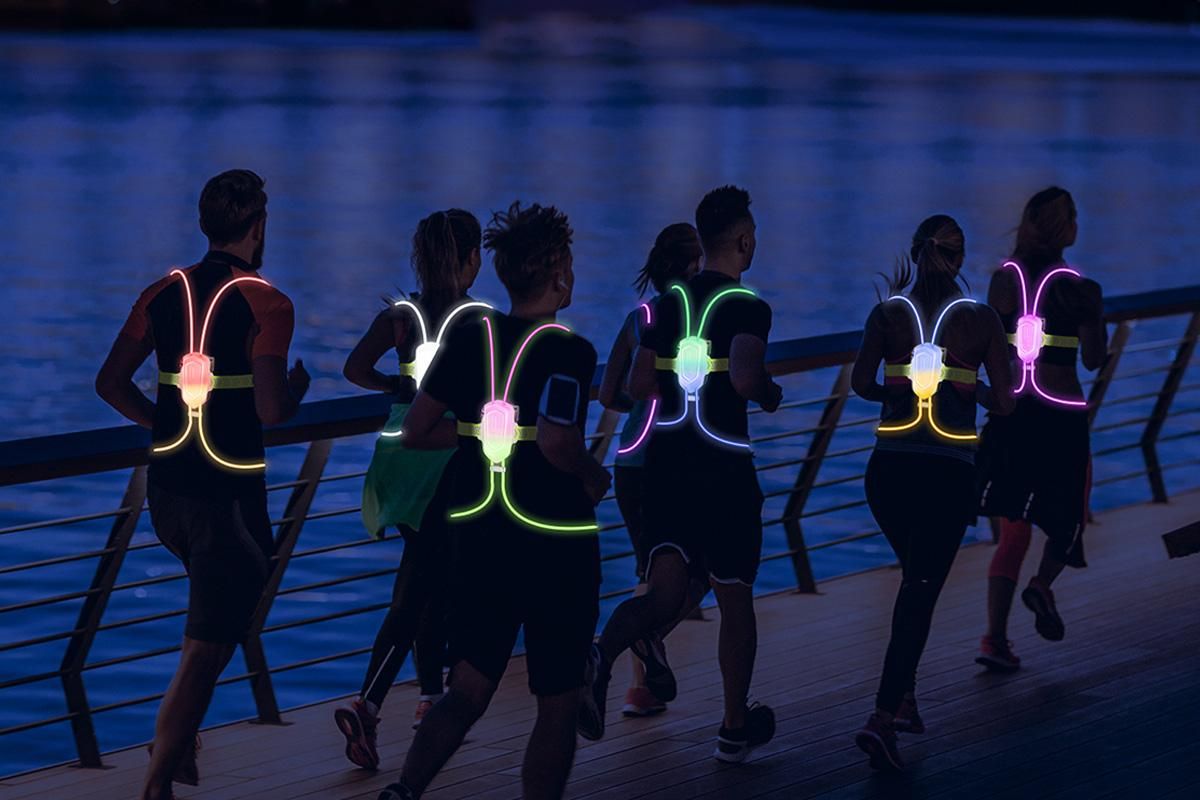 Running Light For Runners Reflective Running Vest Light Up Running Vest Night Running Gear โ image 6