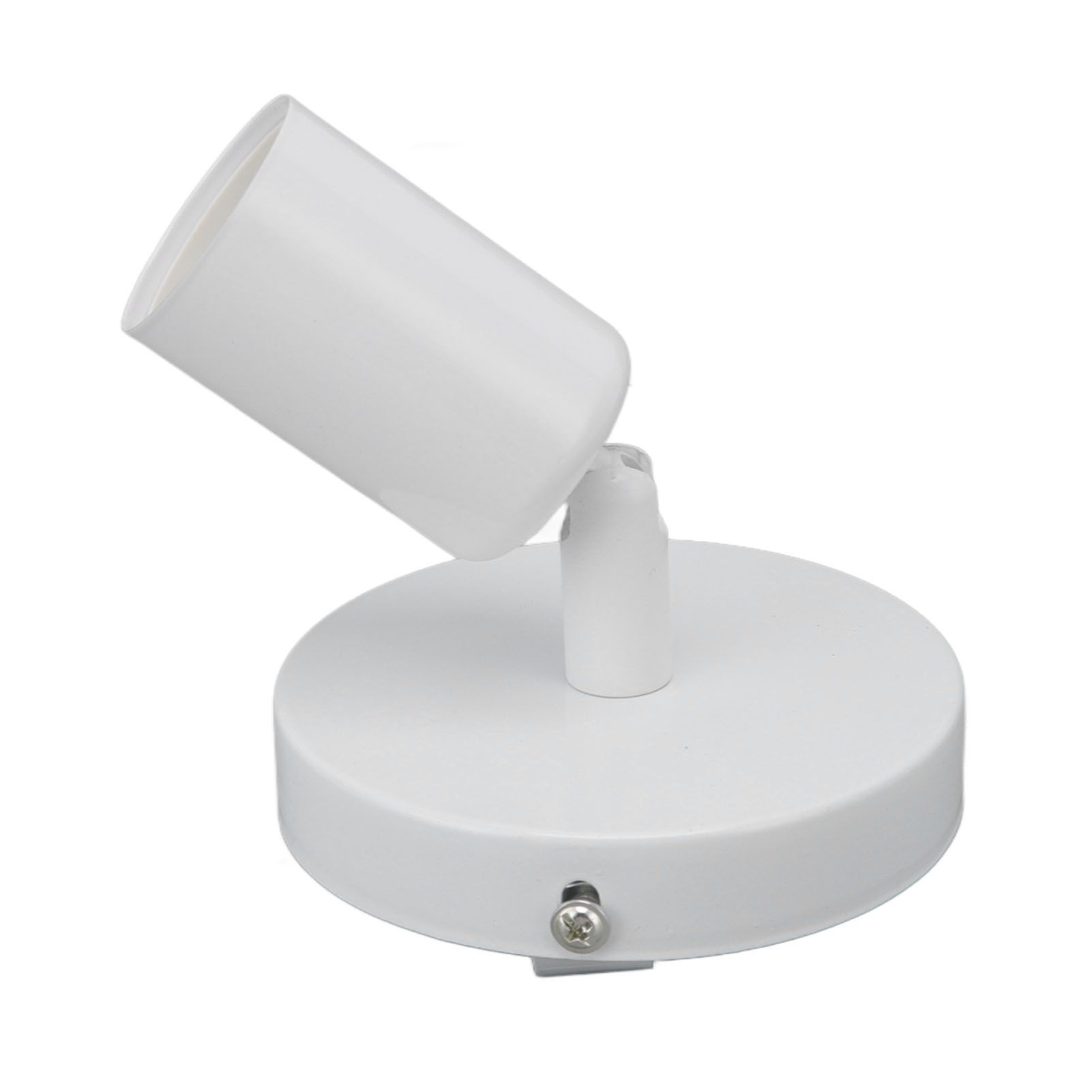 E26 E27 Wall Lamp Holder Modern Simple Wall Lamp Base for Bedroom Living Room Showcase 85โ265V White โ image 4