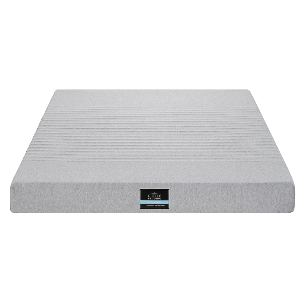 Giselle Bedding Cool Gel Memory Foam Mattress Charcoal 7-Zone Washable Bamboo Cover 15cm Queen — image 2