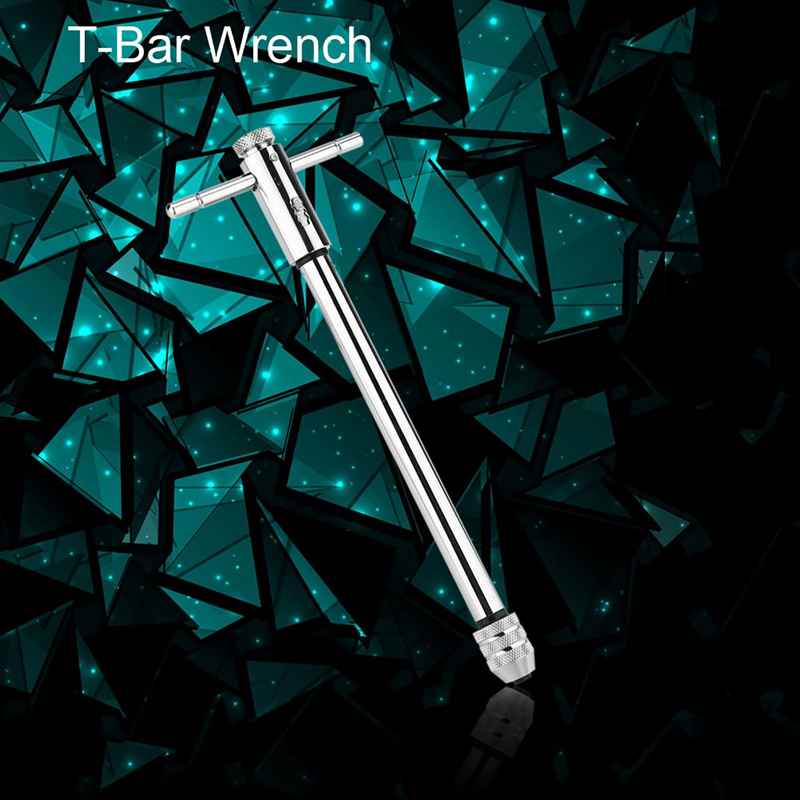 Adjustable T Bar Handle Ratchet Tap Wrench M3 M8 M5 M12 For Tap Die Set (M3 M8 Long) โ image 3