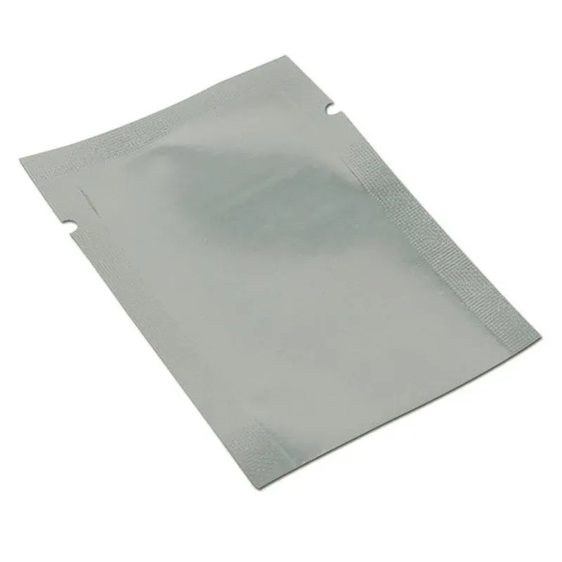 Silver Open Top Aluminum Foil Packaging Bags Heat Seal Vacuum Food Pouches - 30X40CM โ image 5