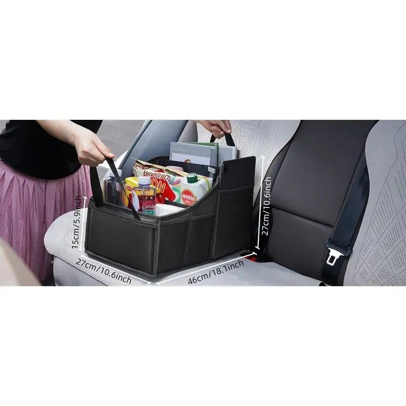 Car Multi-Compartment Organizer: Non-Slip & Spacious, 4-Section Storage for a Tidy Interior — image 4