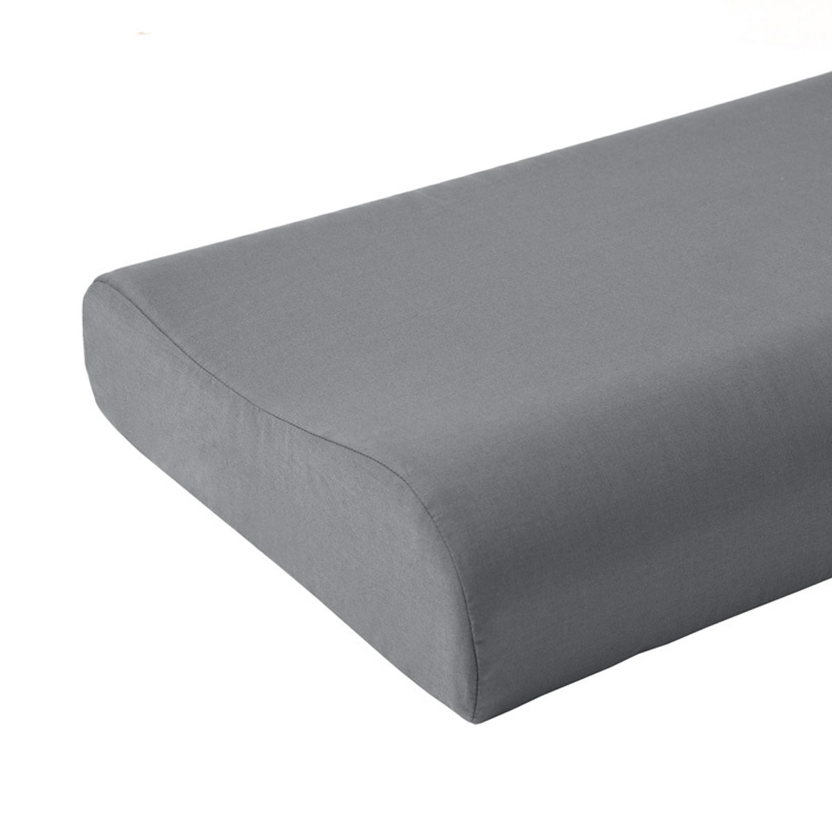 Accessorize Charcoal Cotton Rich Contour Pillowcase 40 × 60 × 12cm — image 2