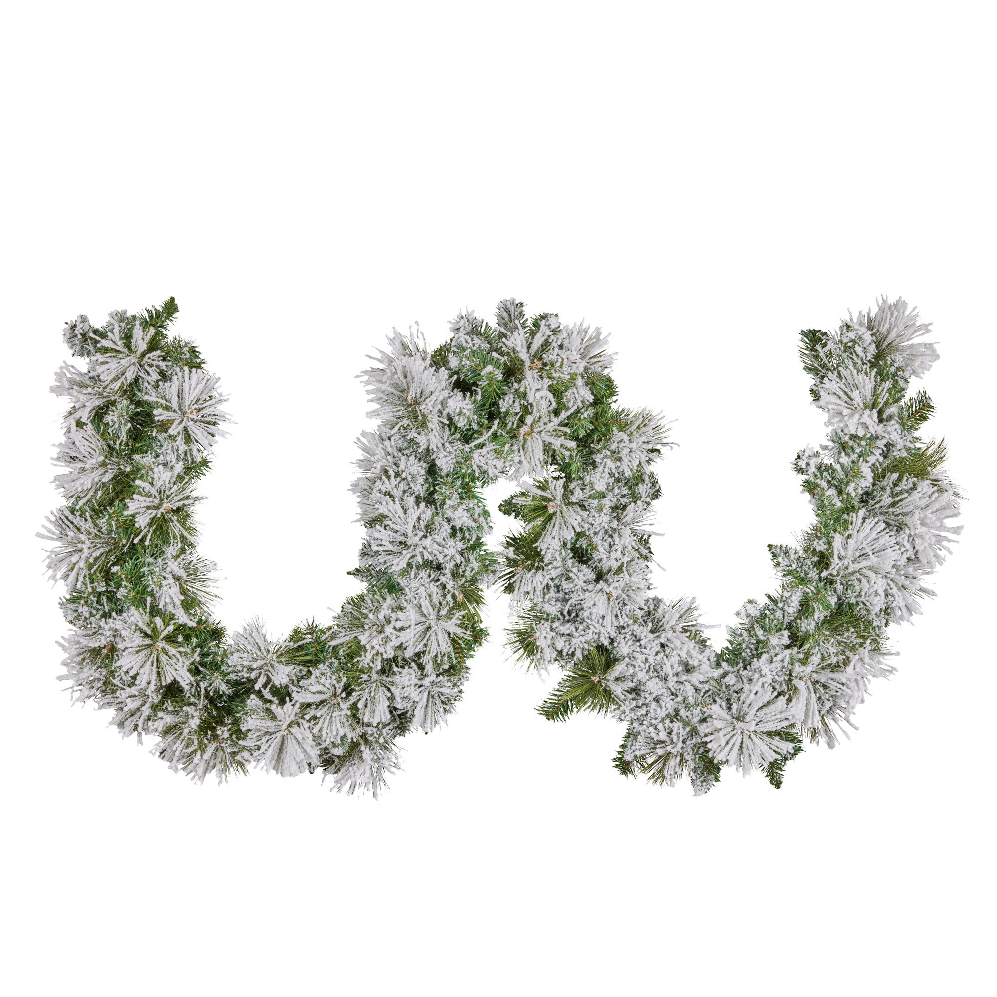 Christabelle 274cm Majestic Snow Prelit Christmas Garland โ image 2