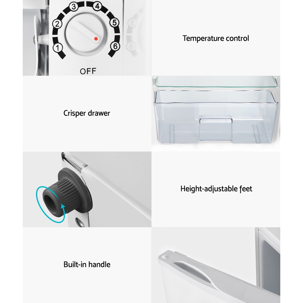 Devanti 95L Bar Fridge White โ image 6