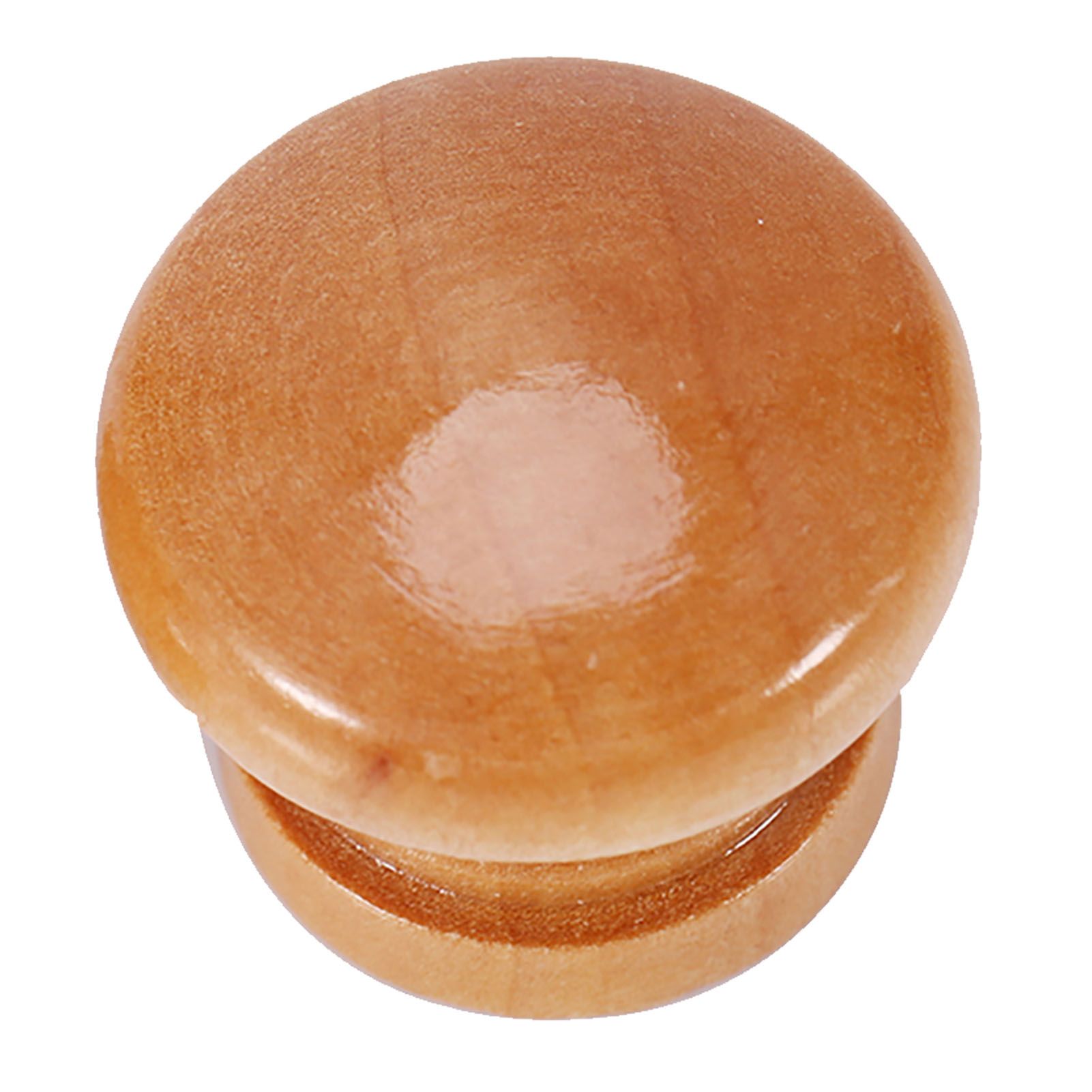 10Pcs Natural Wooden Furniture Pull Handle Kitchen Cabinet Drawer Cupboard Door Knob (S 24mm) — image 5