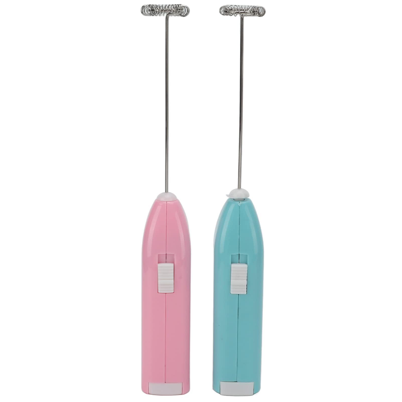 Green electric milk frother, handheld coffee stirrer, portable milk frother, suitable for lattes, cappuccinos, and home use as a whipping iron/whip โ image 6