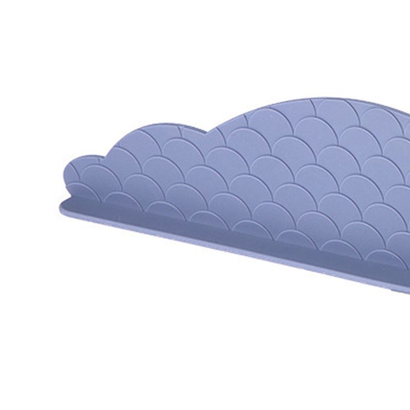 Kitchen Sink Water Splashing Guard Silicone Water Splatter Guard with Suction Cup for Dishes Washing Upgraded Blue Purple — image 2