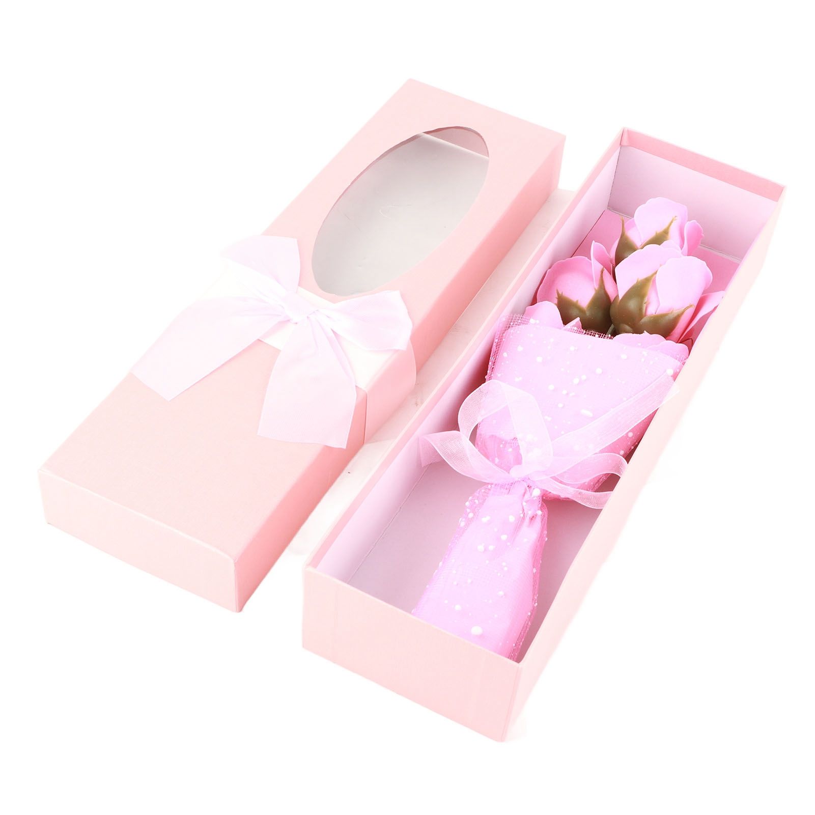 Simulation Soap Flowers Eve Mother's Day Gift Box Soap Roses Flowers Box — image 4