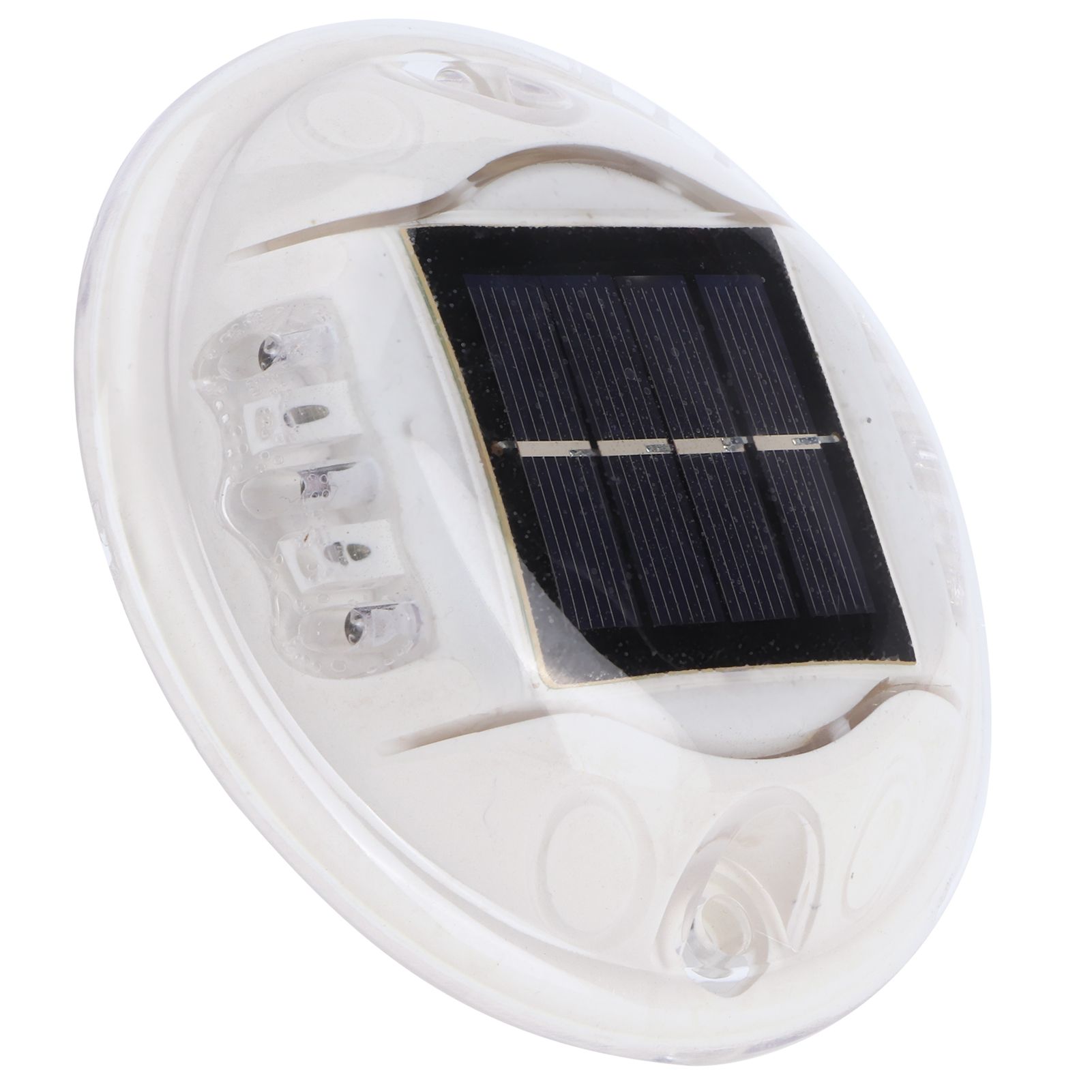 Round LED Solar Light IP68 Waterproof Induction Lamp for Garden Landscape Pathway Driveway — image 4