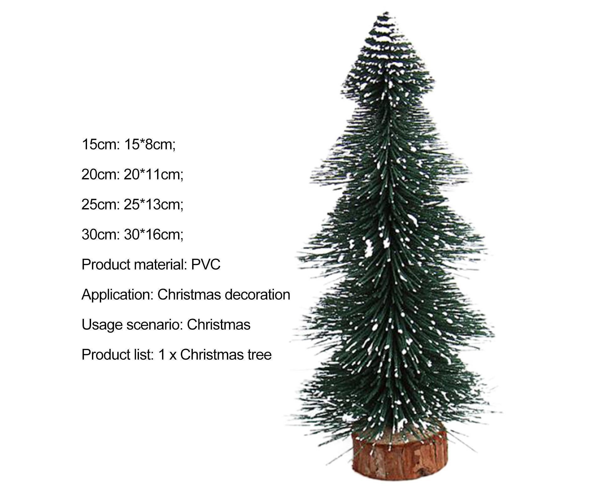 Mini Christmas Tree Artificial Xmas Cedar Decor-30cm — image 2