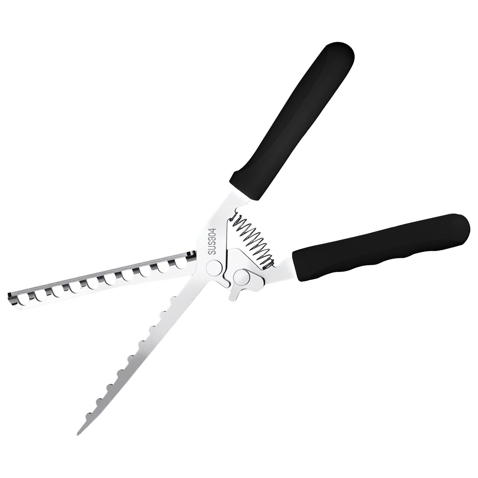 1 Piece Rib Membrane Remover, stainless steel barbecue grilling tool with ergonomic handle and dishwasher safe design, Orange, 11 × 1.5 inches — image 3