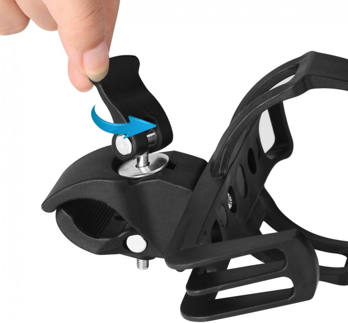 Bicycle Cup Holder - Bicycle Bottle Holder with Clamp - Universal Stroller Cup Holder - Buggy Cup Holder - Can Holder - Stroller Cup Holder - Wheelchair Cup — image 4