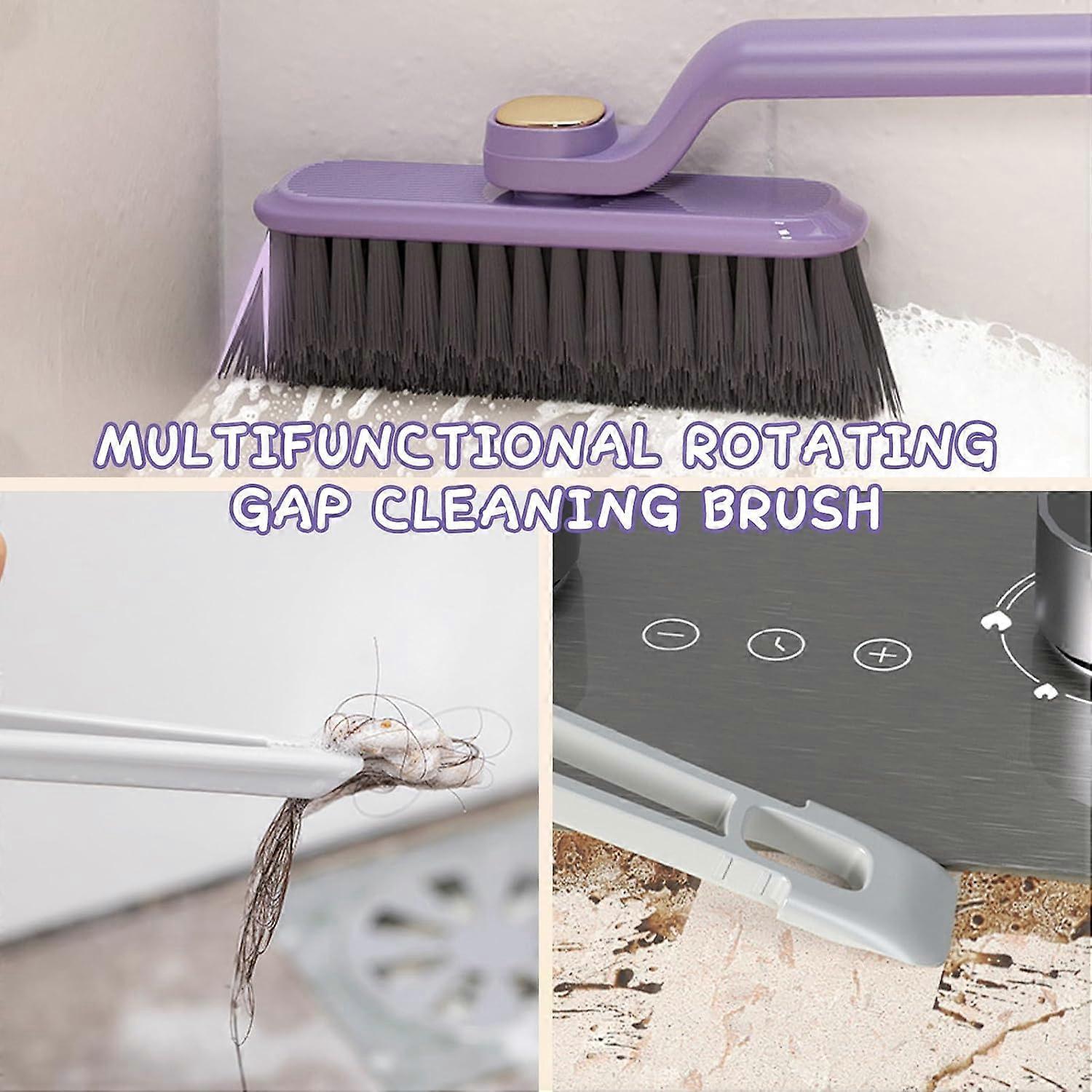Rotating Crevice Cleaning Brush for Windows & Bathroom Gaps — image 4