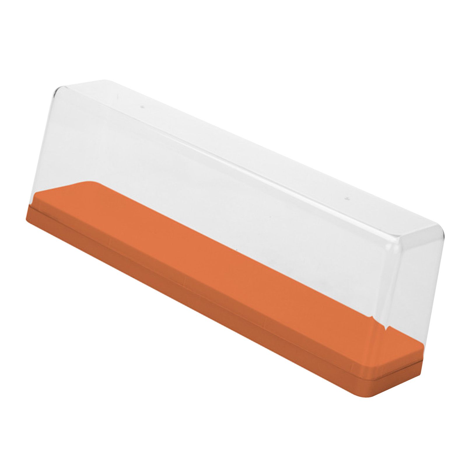 Action Figure Storage Box Dustproof Stackable Transparent Cartoon Figure Doll Display Case Orange โ image 2