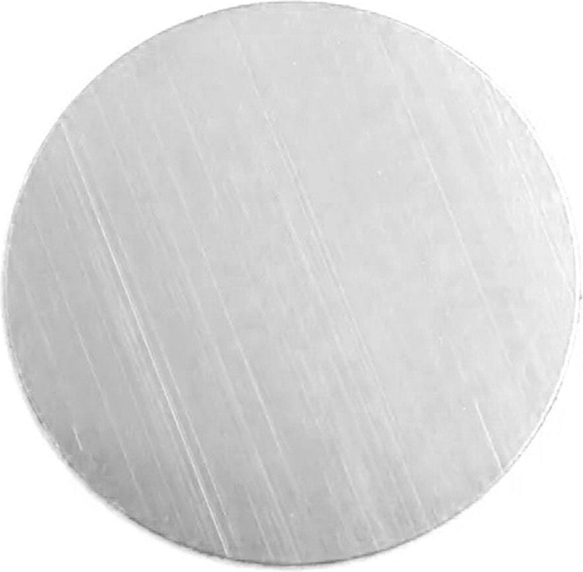 2oz Metal Round Plate For Phone | Self-Adhesive Magnetic | Phone Holder | Phone Sticker | Metal Phone Plate | Round | Silver — image 3