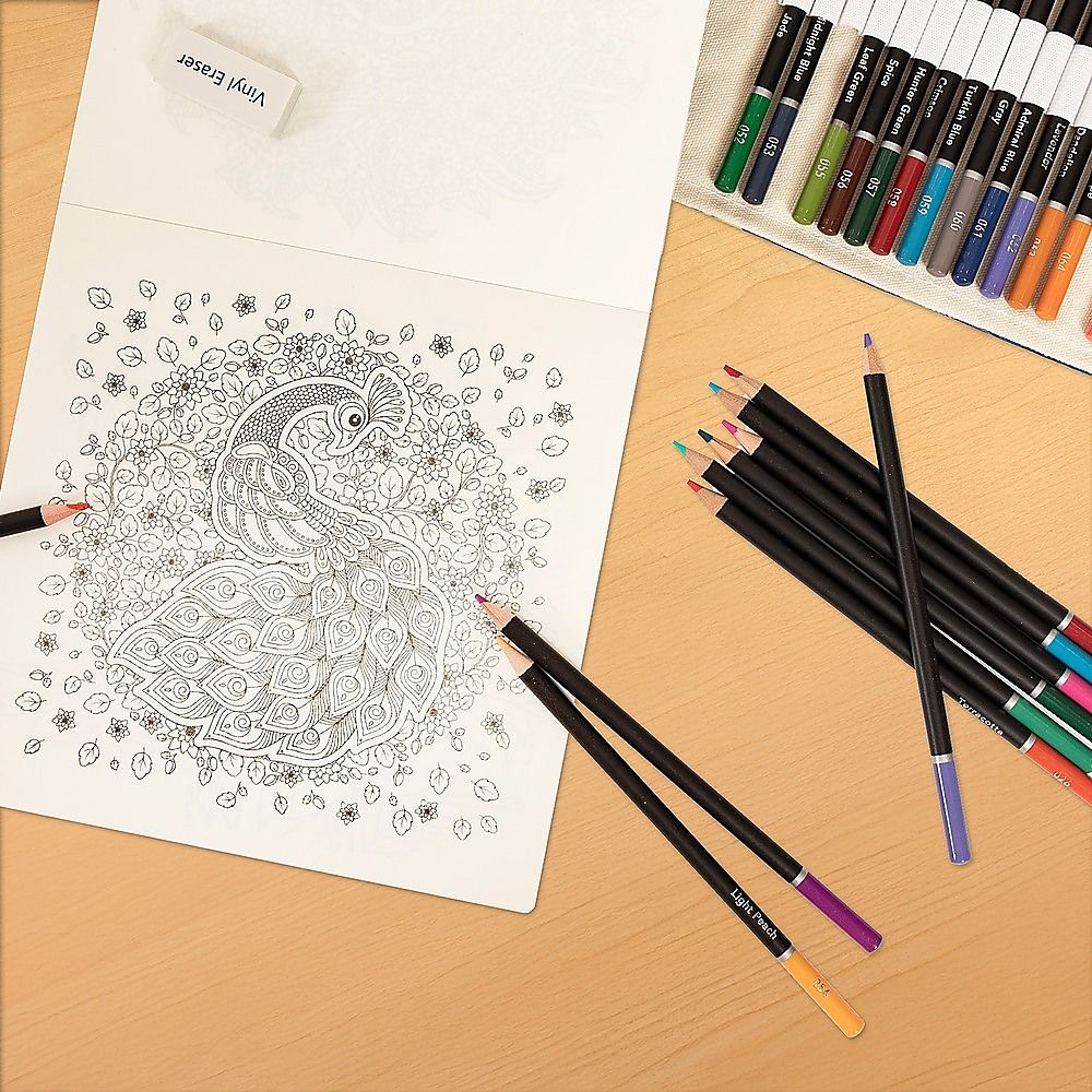 Coloured Pencils Colouring Artist Sketching Drawing for Kids Adults โ image 3